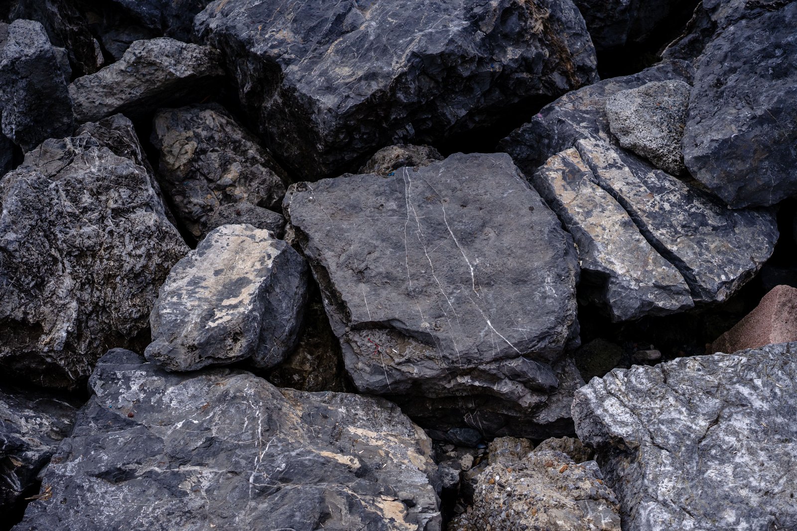 Shungite, roche de carbone noire