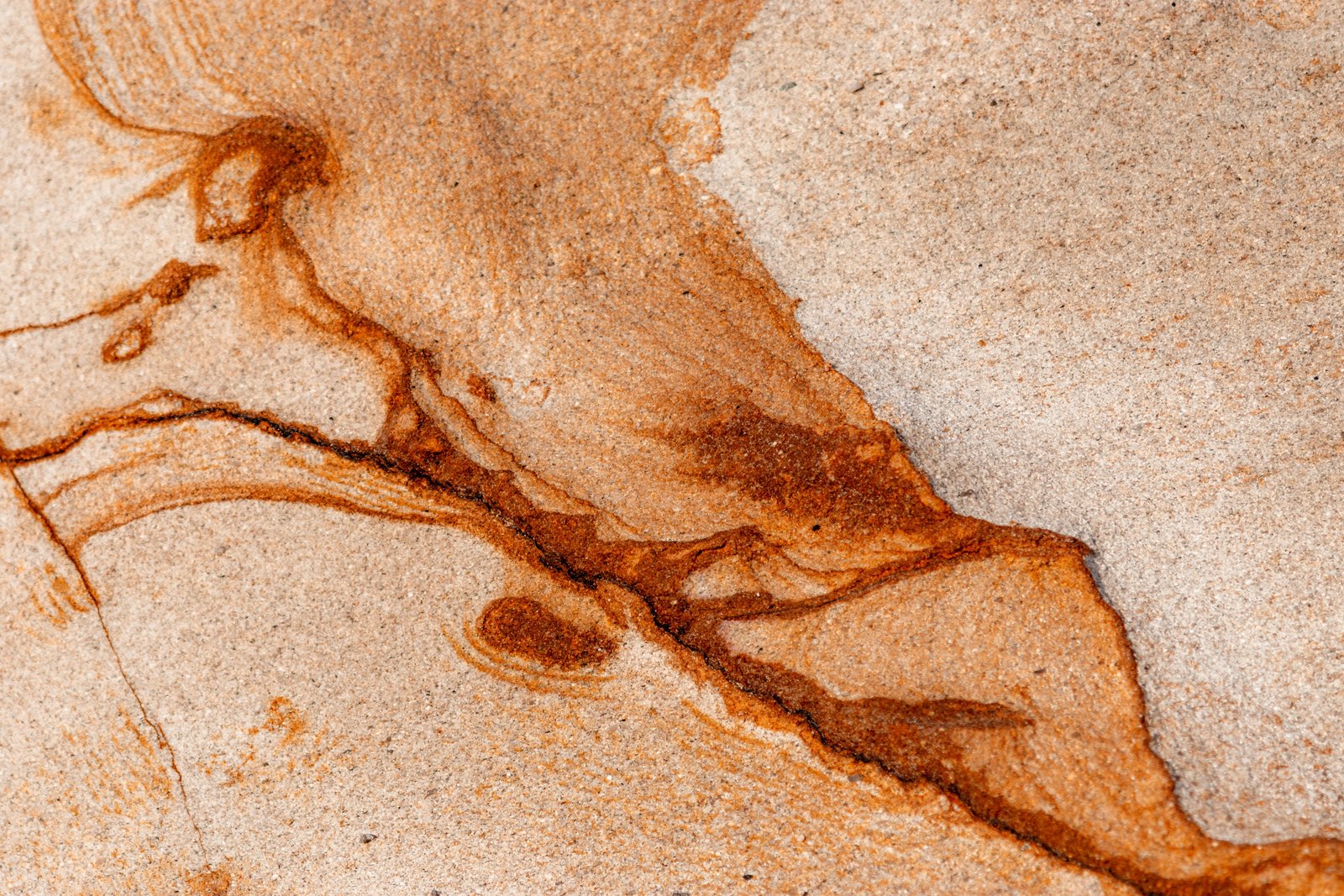 Jaspe paysage, motifs terreux