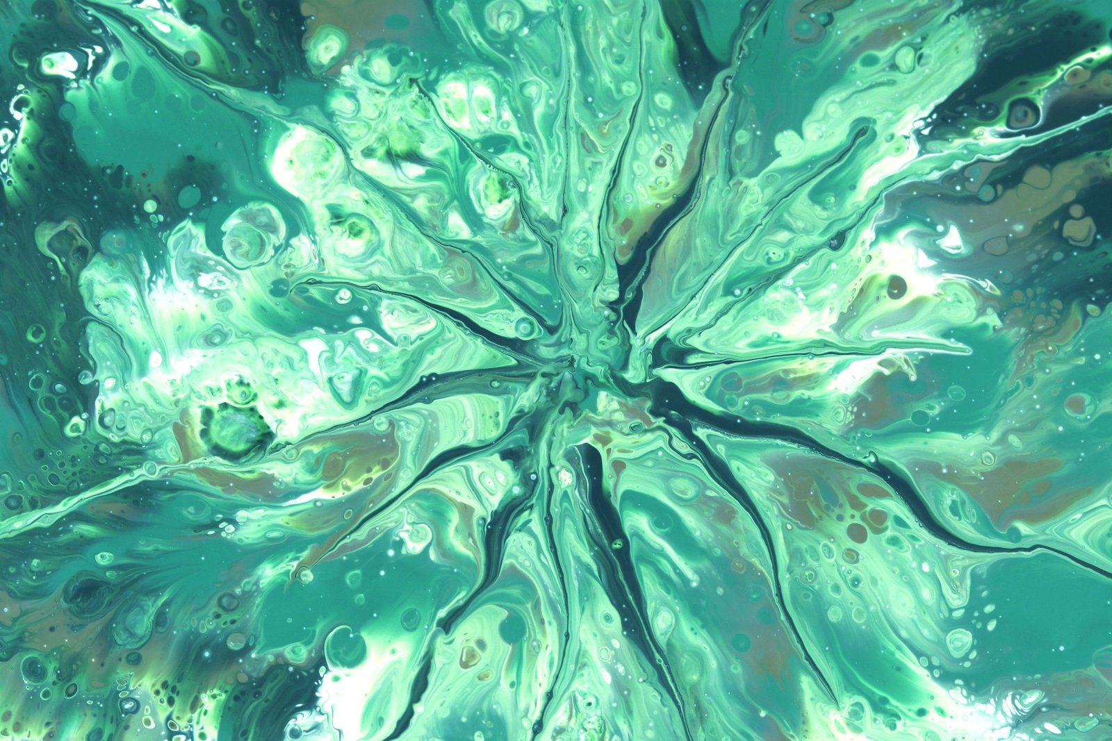 Malachite verte, carbonate de cuivre
