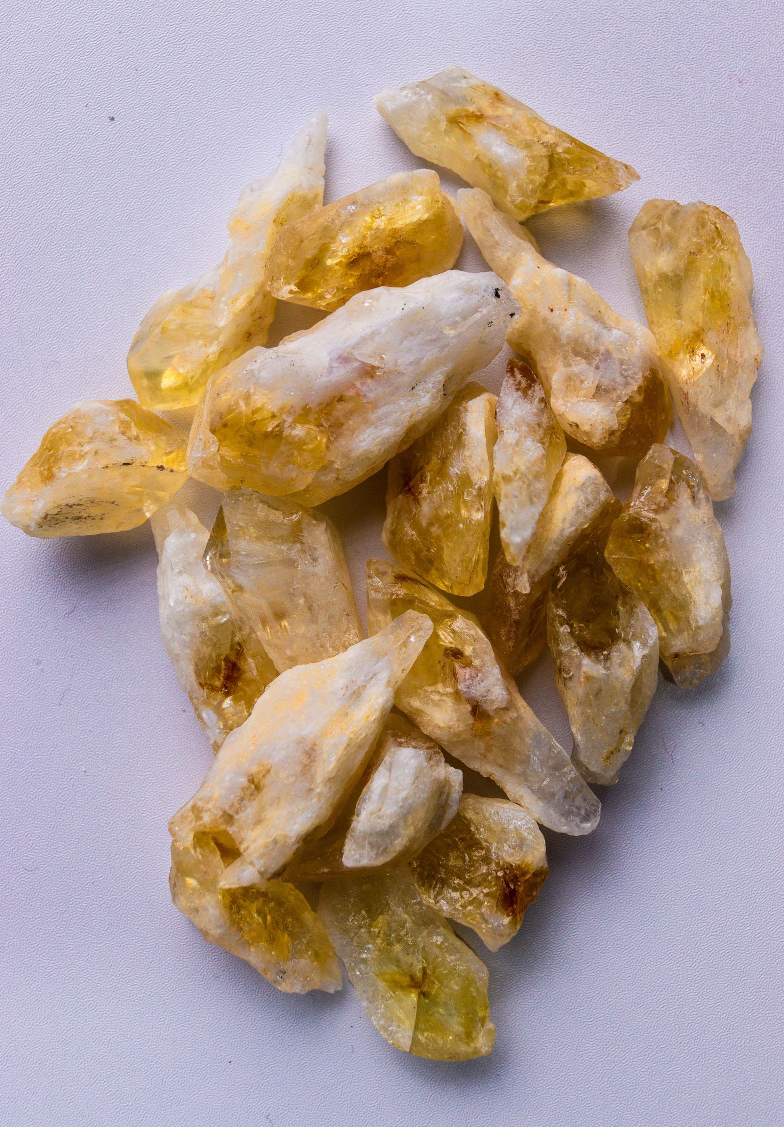Citrine, quartz jaune doré