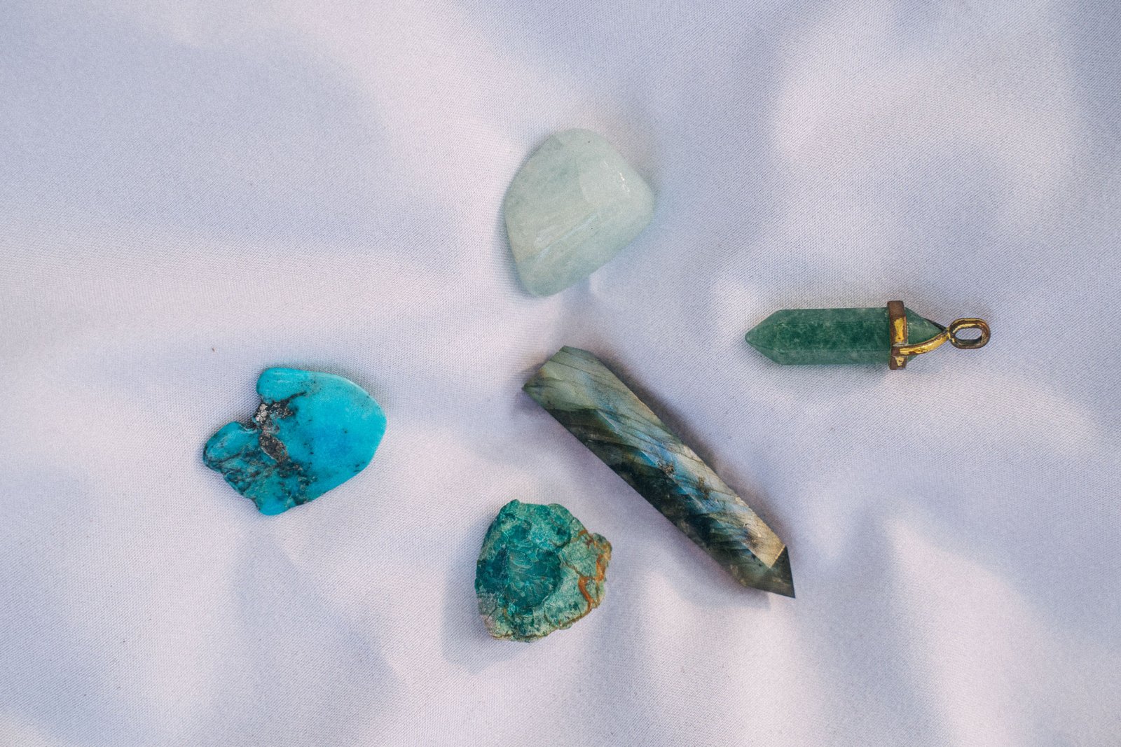 Turquoise, bleu ciel