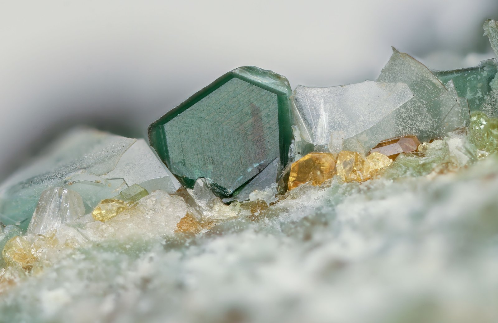 Amazonite, feldspath vert d'eau