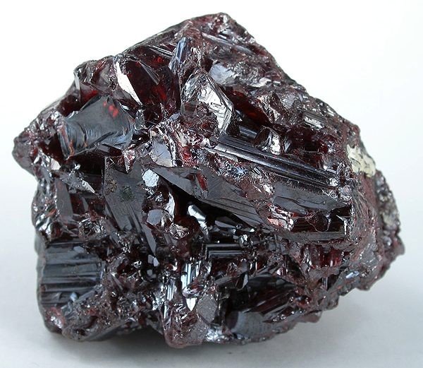 Proustite, cristaux rouge vermillon