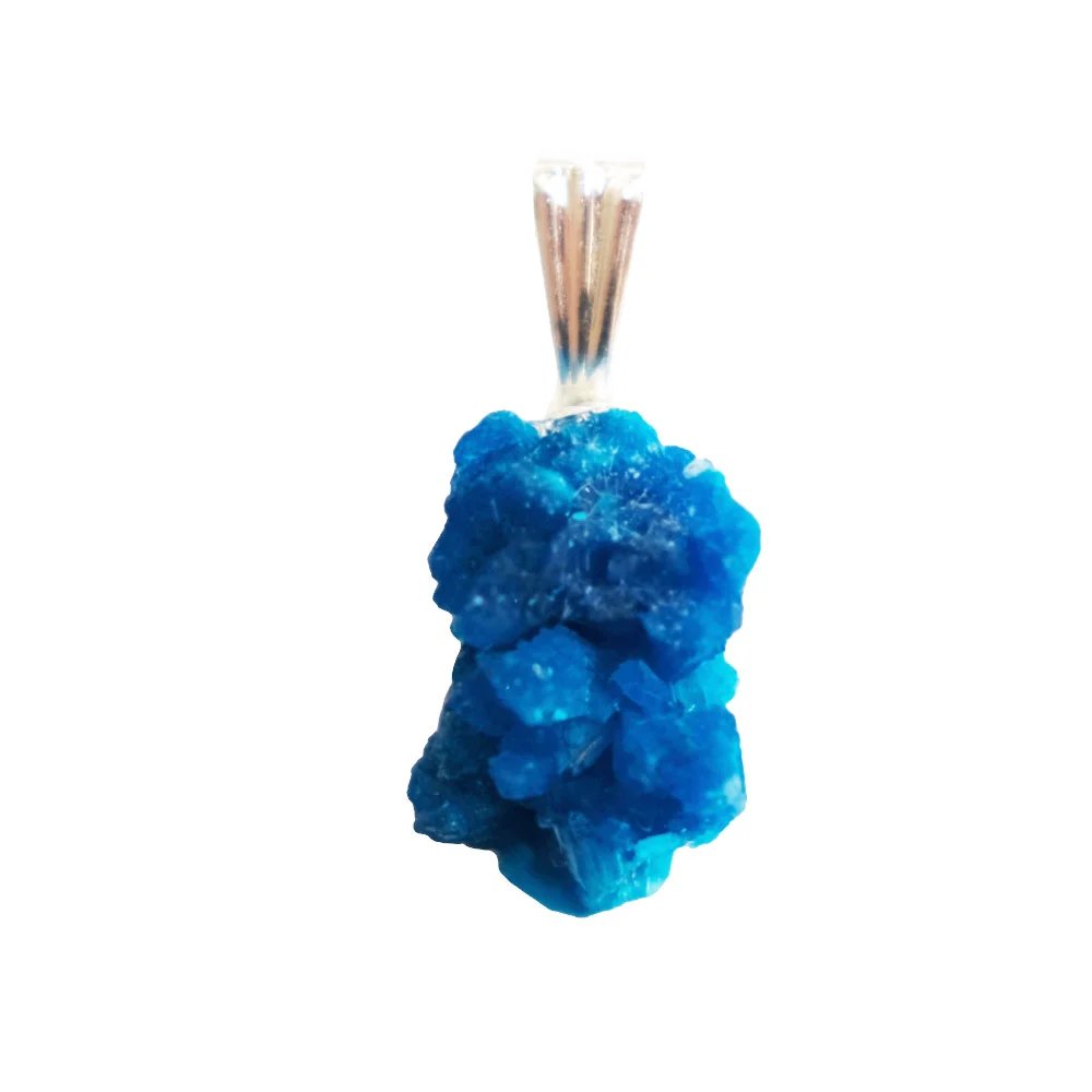Cavansite bleue en rosettes
