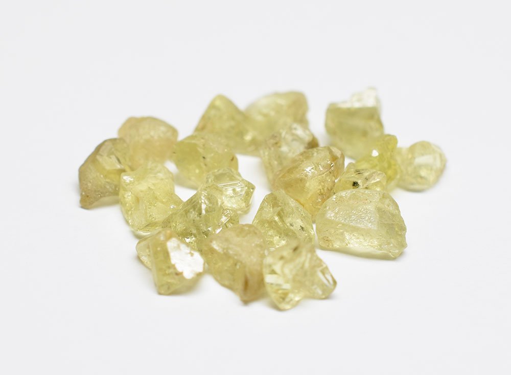 Chrysobéryl, jaune-vert